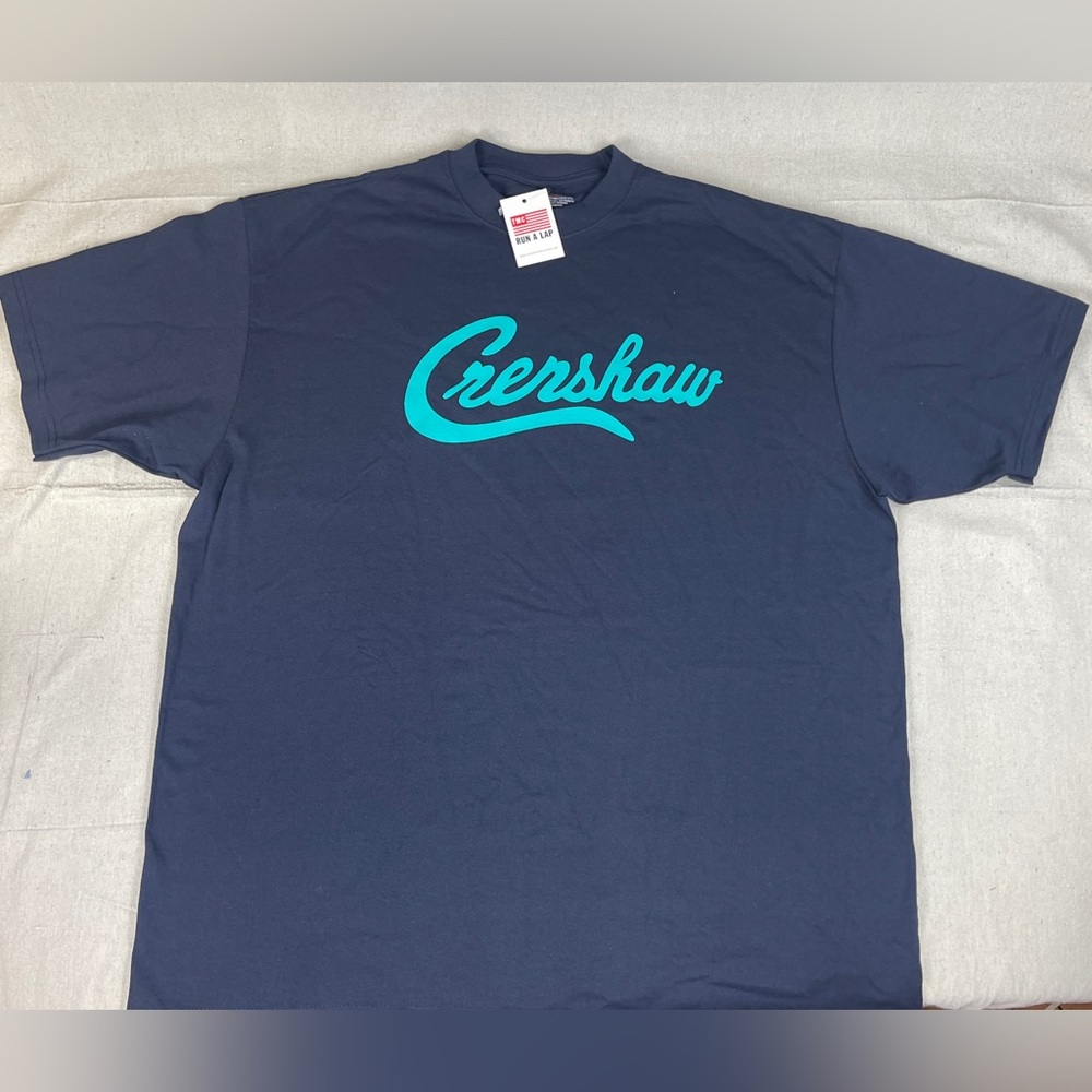 Brand new Navy and Teal TMC Crenshaw T shirt size 3xl